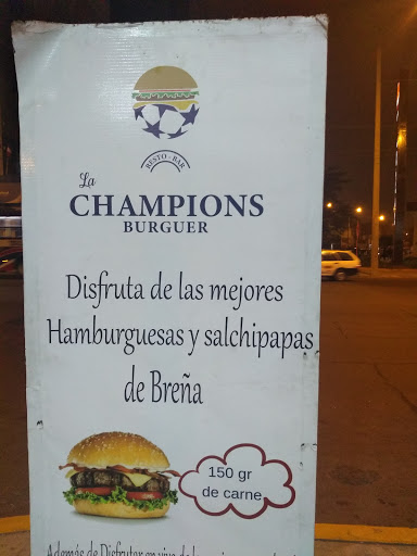 La Champions Burger