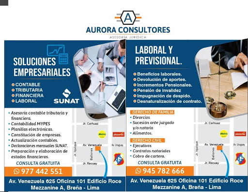 CONTADORES Y ABOGADOS - Aurora Consultores