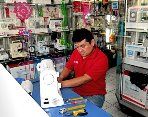 Tecnico de Maquinas de Coser Lima, Reparación y Mantenimiento de Maquinas Singer Perú